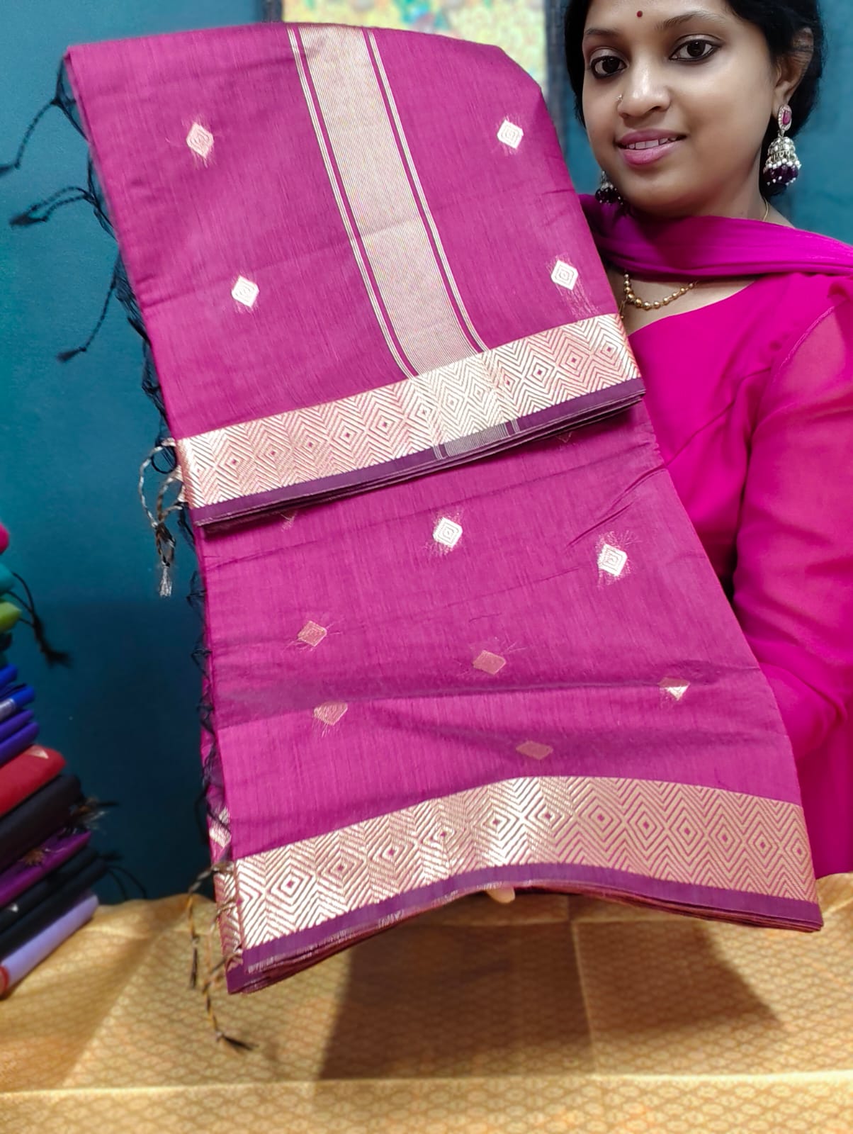 Maheshwari silk